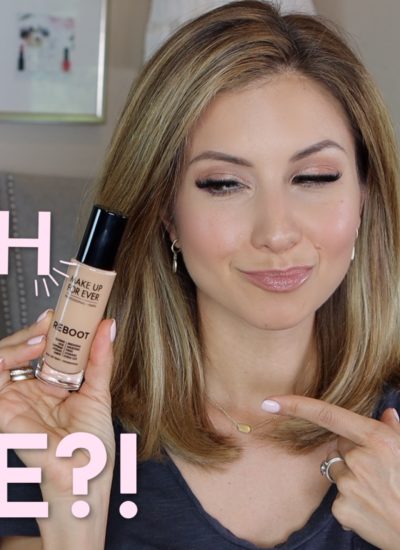 Review Wear Test Makeup Forever Reboot Foundation | Worth the Hype?!